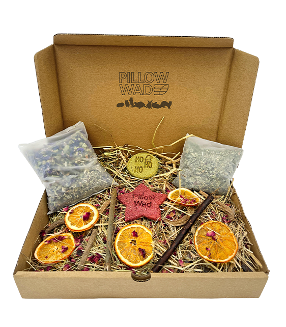 Limited Edition Hay Ho Hamper Buy Premium Pet Feed & Bedding Pillow Wad